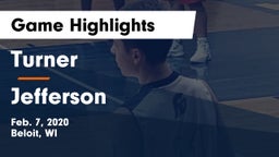 Turner  vs Jefferson  Game Highlights - Feb. 7, 2020