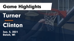 Turner  vs Clinton  Game Highlights - Jan. 5, 2021
