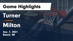 Turner  vs Milton  Game Highlights - Jan. 7, 2021