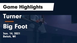 Turner  vs Big Foot  Game Highlights - Jan. 14, 2021