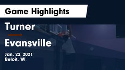 Turner  vs Evansville  Game Highlights - Jan. 22, 2021
