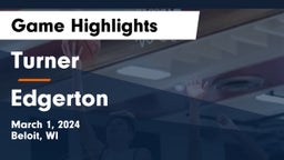 Turner  vs Edgerton  Game Highlights - March 1, 2024