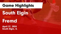 South Elgin  vs Fremd  Game Highlights - April 27, 2024