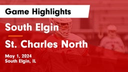 South Elgin  vs St. Charles North  Game Highlights - May 1, 2024