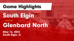South Elgin  vs Glenbard North  Game Highlights - May 16, 2024
