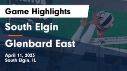 South Elgin  vs Glenbard East  Game Highlights - April 11, 2023