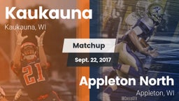 Matchup: Kaukauna  vs. Appleton North  2017
