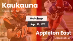 Matchup: Kaukauna  vs. Appleton East  2017