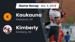 Recap: Kaukauna  vs. Kimberly  2018