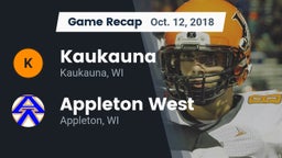 Recap: Kaukauna  vs. Appleton West  2018