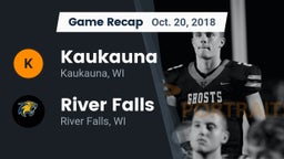 Recap: Kaukauna  vs. River Falls  2018