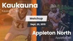 Matchup: Kaukauna  vs. Appleton North  2019