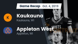 Recap: Kaukauna  vs. Appleton West  2019
