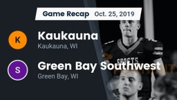 Recap: Kaukauna  vs. Green Bay Southwest  2019