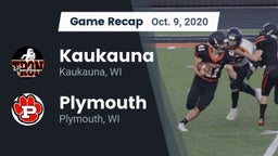 Recap: Kaukauna  vs. Plymouth  2020