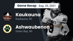 Recap: Kaukauna  vs. Ashwaubenon  2021