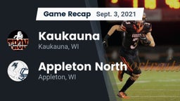 Recap: Kaukauna  vs. Appleton North  2021
