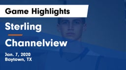 Sterling  vs Channelview  Game Highlights - Jan. 7, 2020