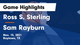 Ross S. Sterling  vs Sam Rayburn  Game Highlights - Nov. 15, 2021