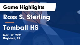 Ross S. Sterling  vs Tomball HS Game Highlights - Nov. 19, 2021