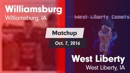 Matchup: Williamsburg High vs. West Liberty  2016