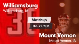 Matchup: Williamsburg High vs. Mount Vernon  2016