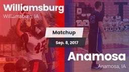 Matchup: Williamsburg High vs. Anamosa  2017