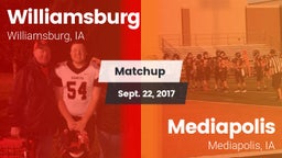 Matchup: Williamsburg High vs. Mediapolis  2017