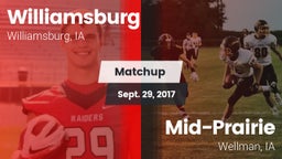 Matchup: Williamsburg High vs. Mid-Prairie  2017
