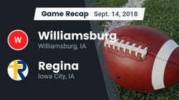 Recap: Williamsburg  vs. Regina  2018