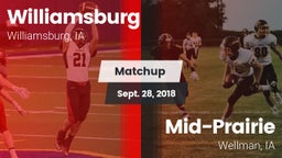 Matchup: Williamsburg High vs. Mid-Prairie  2018
