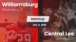 Matchup: Williamsburg High vs. Central Lee  2018