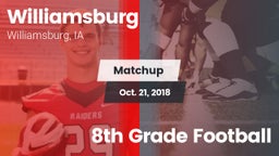 Matchup: Williamsburg High vs. 8th Grade Football 2018