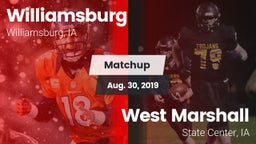 Matchup: Williamsburg High vs. West Marshall  2019