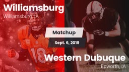 Matchup: Williamsburg High vs. Western Dubuque  2019