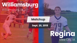 Matchup: Williamsburg High vs. Regina  2019