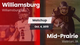 Matchup: Williamsburg High vs. Mid-Prairie  2019