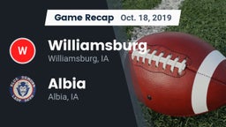 Recap: Williamsburg  vs. Albia  2019