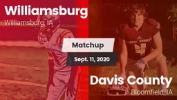 Matchup: Williamsburg High vs. Davis County  2020