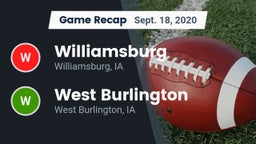 Recap: Williamsburg  vs. West Burlington  2020
