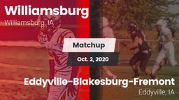 Matchup: Williamsburg High vs. Eddyville-Blakesburg-Fremont 2020