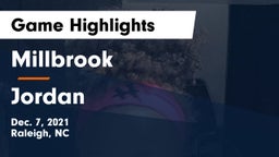 Millbrook  vs Jordan  Game Highlights - Dec. 7, 2021