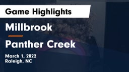 Millbrook  vs Panther Creek  Game Highlights - March 1, 2022
