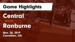 Central  vs Ranburne Game Highlights - Nov. 30, 2019