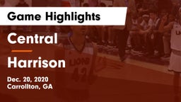 Central  vs Harrison  Game Highlights - Dec. 20, 2020