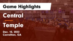 Central  vs Temple  Game Highlights - Dec. 10, 2022