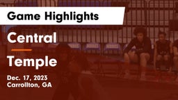 Central  vs Temple  Game Highlights - Dec. 17, 2023