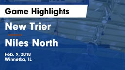 New Trier  vs Niles North  Game Highlights - Feb. 9, 2018
