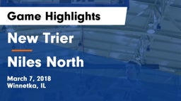 New Trier  vs Niles North  Game Highlights - March 7, 2018