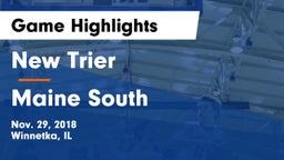 New Trier  vs Maine South  Game Highlights - Nov. 29, 2018